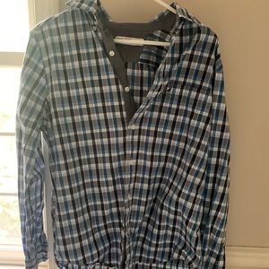 Blue Nautica Button Down Medium